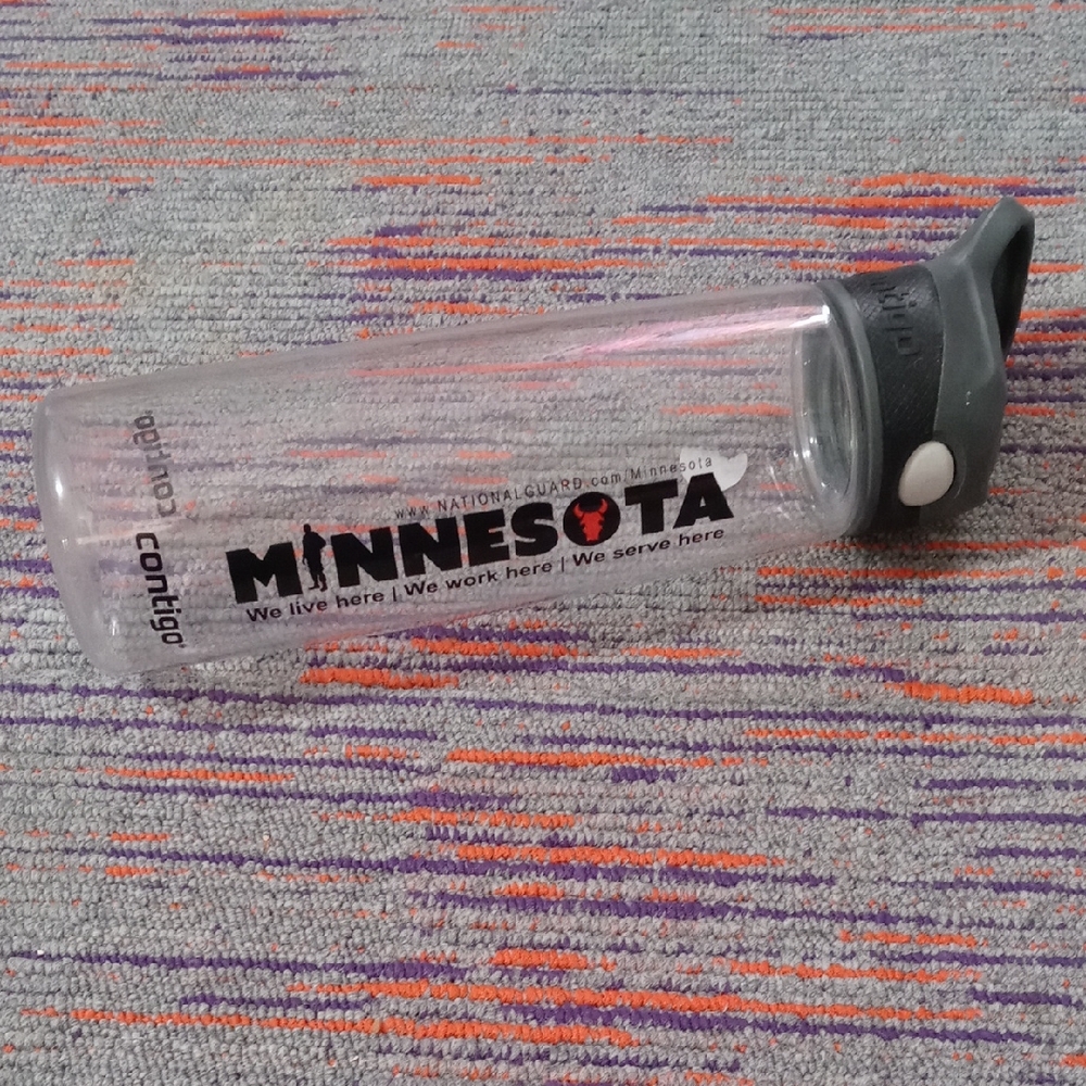 Contigo Clear and Gray Water Bottle